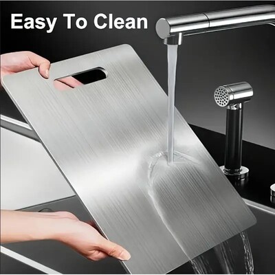 Titanium Cutting Boards for Kitchen Stainless Board 304 Stee
