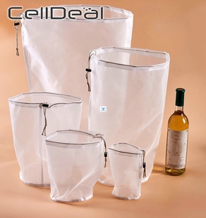 Nut Milk Bag Commercial GradeFine Mesh Nylon Bag Cheesecloth