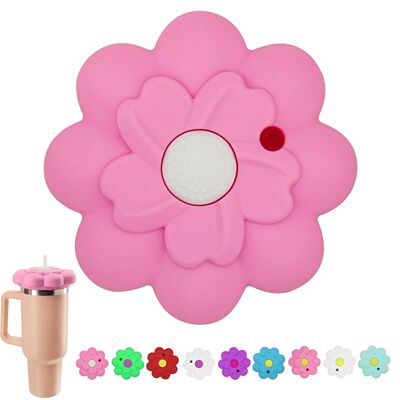 Leeseph Dustproof Lid for 40oz Stanley Cup Tumbler, Silicone