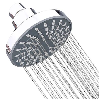 High Pressure Chrome Shower Head Sprayer Rainfall Wall-Mount