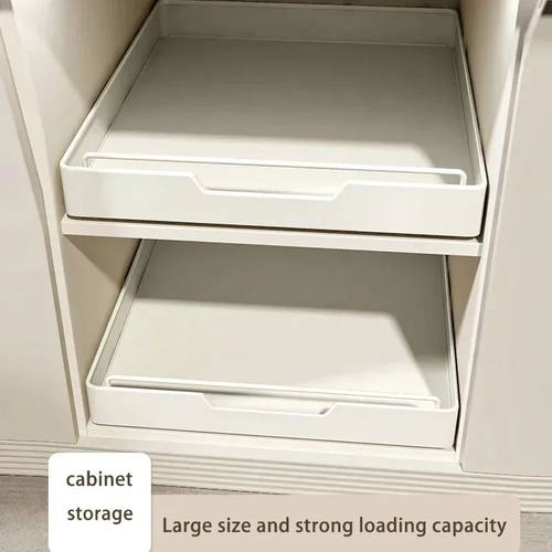 New Kitchen Storage Rack with Slide Rails Pull-out Kitchen D