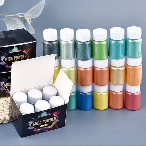 6 Colors/Set Pearl Powder Pigment DIY Epoxy Resin Mold Color