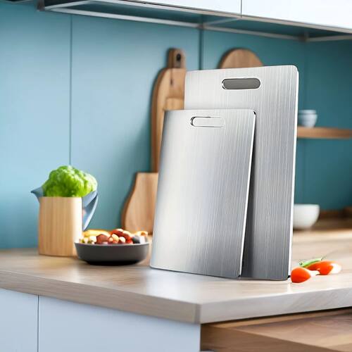 Titanium Cutting Boards for Kitchen Stainless Board 304 Stee
