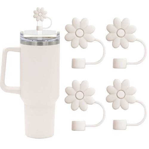Flower Straw Covers Toppers for  Cups 30&40 Oz Tumble