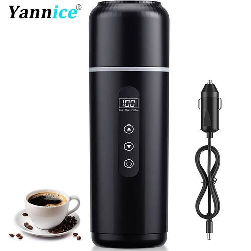 500ml Car Heating Cup 12V/24V Portable Electric Kettle Unive