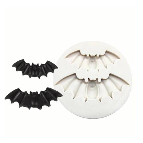 Halloween Bat Spider  Silicone Sugarcraft Mold Chocolate Cup