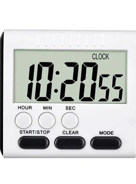 Digital Display Cooking Alarm Clock Kitchen Timer Sleep Stop