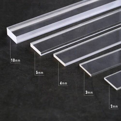 2Pcs Acrylic Rolling Pin Spacers Dough Thickness Guides Meas