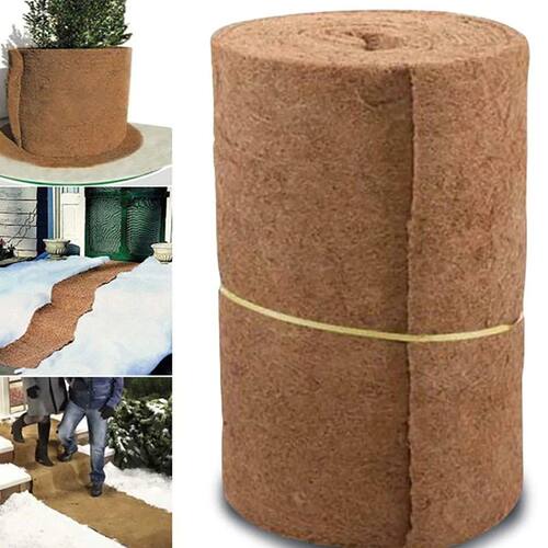 Coconut Liner Sheet Coco Plant Fiber Roll Natural Carpet Mat