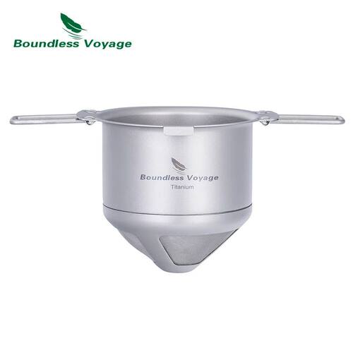 Boundless Voyage Titanium Reusable Coffee Filter Paperless C