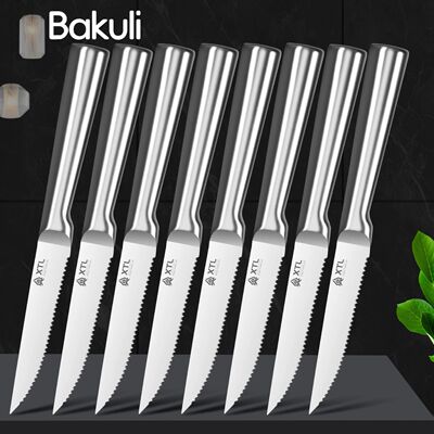 Steak Knife Cutlery Set - Knife, Fork and Spoon Set - Seiko