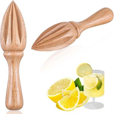 Wooden Citrus Reamer Manual Lemon Squeezer Orange Lemon Hand