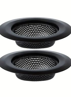 2Pcs Kitchen Sink Filter Stainless Steel Mesh Sink Strainer