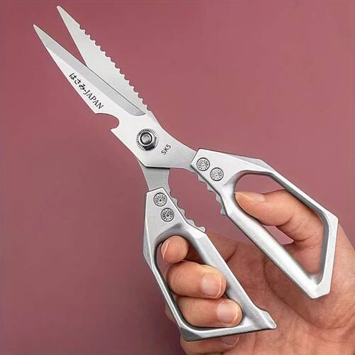 Sharp Stainless Steel Kitchen Scissors Poultry Shears Fish B