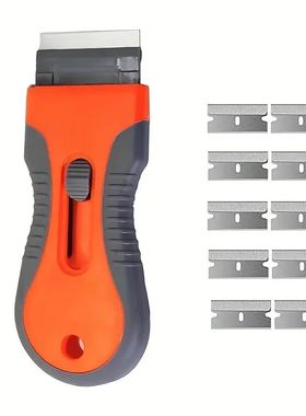 Glue removal 1 Set blade With 10 Blades, Telescopic Adjustme