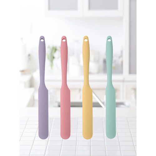 Food Grade Silicone Cream Scraper Household all-in-one Long