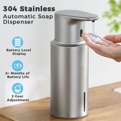 480ml Kitchen Soap Dispenser Automatic Sensor Hand Sanitizer