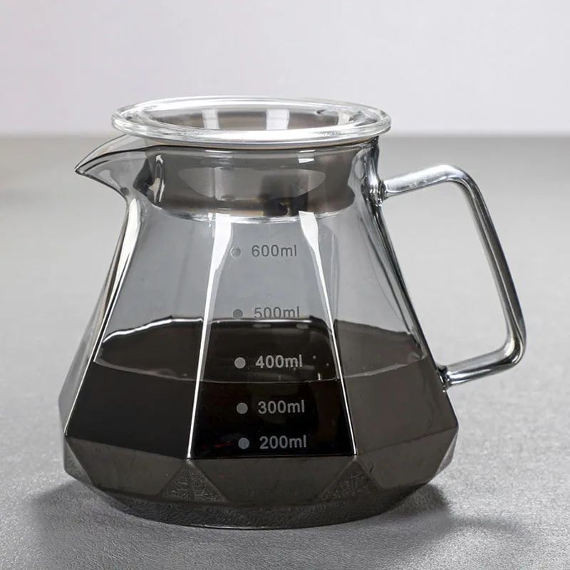 Leeseph Espresso Glass Carafe Coffee Pot, Pour Over Coffee F