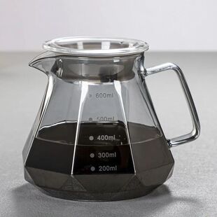 Leeseph Espresso Glass Carafe Coffee Pot, Pour Over Coffee F