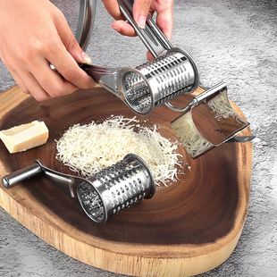 Grater Cheese Hand Cranked Stainless Multifunctional Steel
