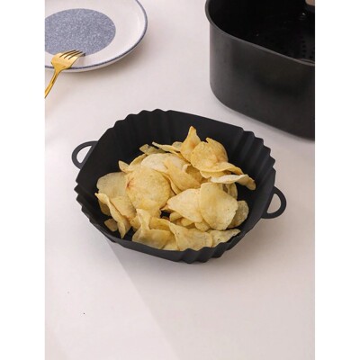 Air Fryer Silicone Liners Air Fryer Silicone Pot Reusable Si