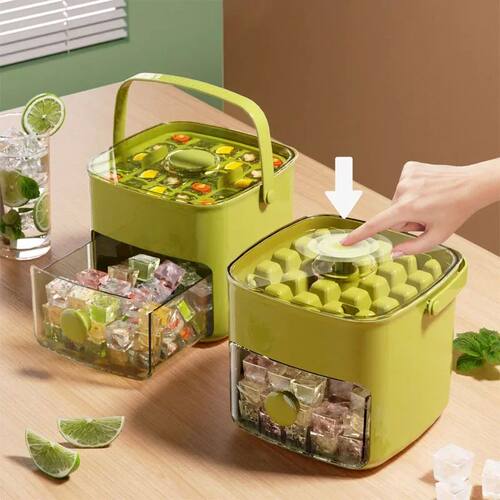 48 Grid Ice Cube Mold Reusable Refrigerator Ice Maker One-to