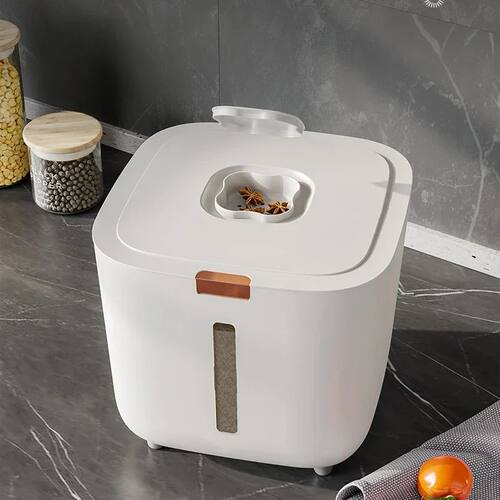 1PCS Thickened Moisture-Proof Rice Bucket with Lid Sealed In