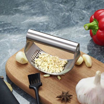 Manual Stainless Steel Garlic Press, Garlic Chopped Ginger C