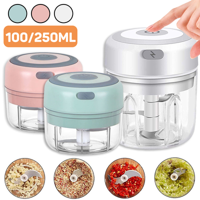 100/250mL Mini Electric Garlic Chopper USB Charging Ginger M