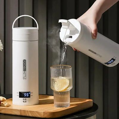500ML Electric Kettles Portable Tea Coffee Kettle Travel Boi