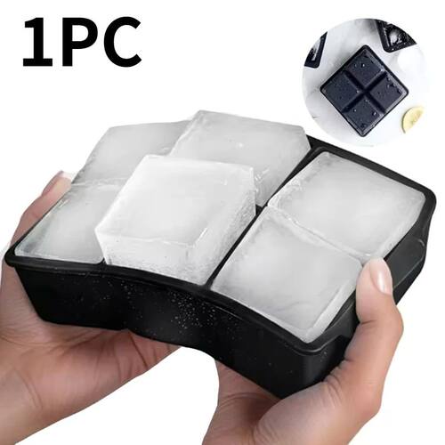 1PC Mesh Silicone Ice Cube Mold for Bar Cocktail Chilled Bev