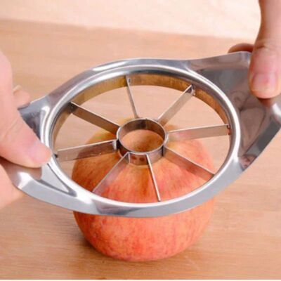 Kitchen Gadgets Stainless Steel Comfort Handle Divider Apple