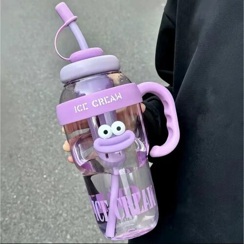 1100ML Sports Water Bottle Cute Aesthetic Large Capacity Wat