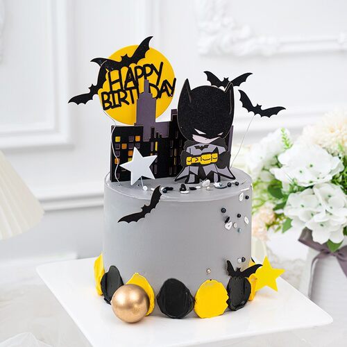 2026 Children's birthday cake decoration plugin accessories