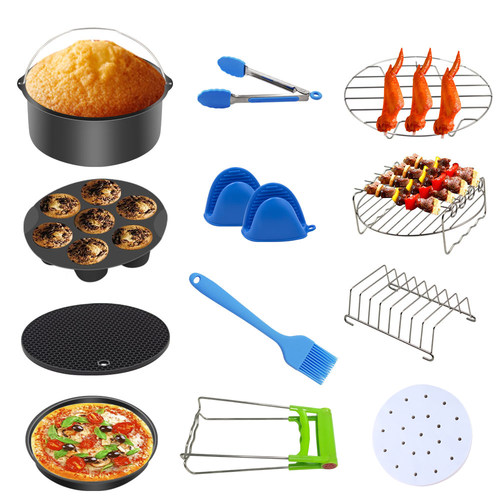 8pcs/set 7 Inch / 8 Inch Air Fryer Accessories for Gowise Ph