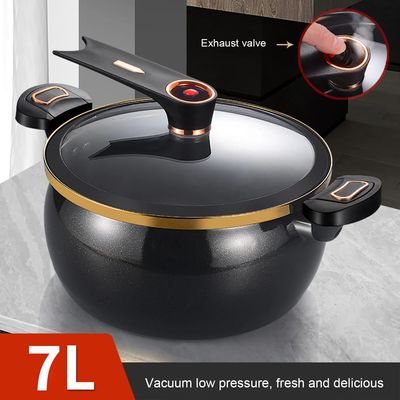 1 Piece Chubby Micro-Pressure Pot Household 7L Large Capacit