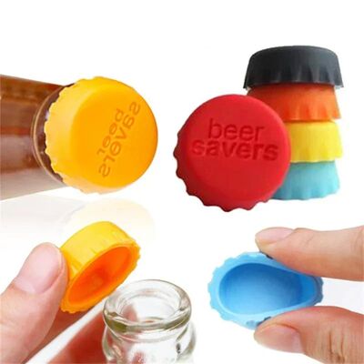 Candy Colors Silicone Beer Bottle Caps, Bar, Home Brewing, W