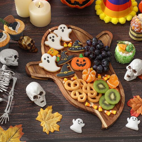 Halloween Chopping Board Wooden Gothic Wooden Chopping Board