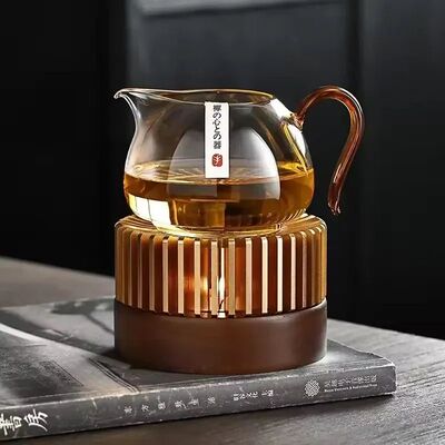 Gold Hollow Aluminum Alloy Teapot Warmer Coffee Pots Candle