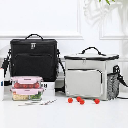1PC Large capacity ulated box, hand-held crossbody, outdoor