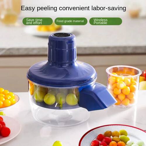 Electric Fruit Peeler Rechargeable Peeling Machine Portable
