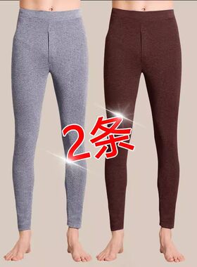 商场专柜撤回双面德绒秋裤男款冬季贴身保暖无痕休闲打底裤子内衬