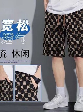 短裤男夏季冰丝速干痞帅宽松