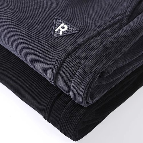 灯芯绒运动裤男士秋冬季束脚宽松