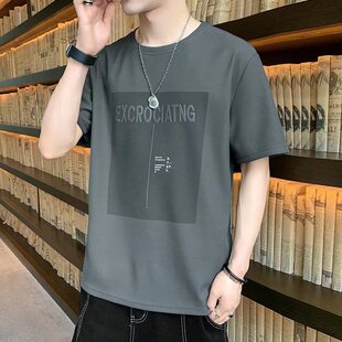 干活穿的衣服男士工地工人耐磨脏上班工作服半袖汗衫夏季短袖t恤