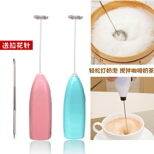 咖啡牛奶搅拌机拿铁卡布奇诺 电动打奶泡器不锈钢打奶器家用花式