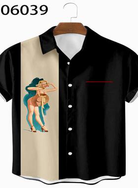 Summer Dresses Pattern 2 Creative 3D Printed Mens Shirts 6X