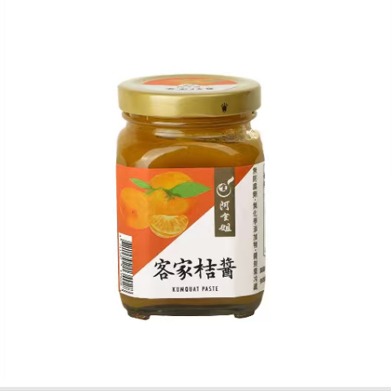 台湾原装进口客家桔酱瓶装传统果酱甜品调料台式风味美味清香沾酱