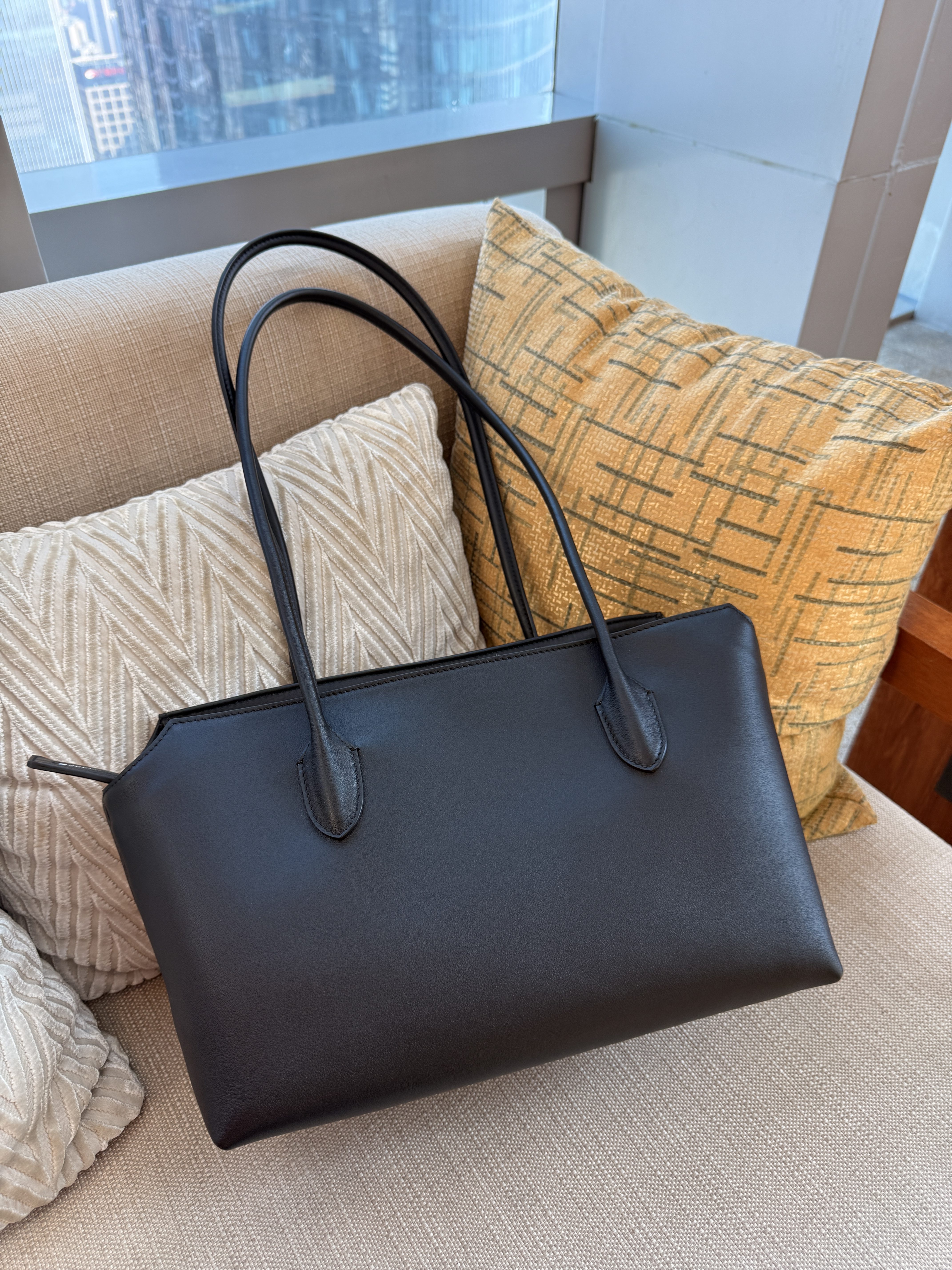 Caifrog 原厂进口马鞍皮terrasse长手柄单肩包真皮通勤腋下包松弛