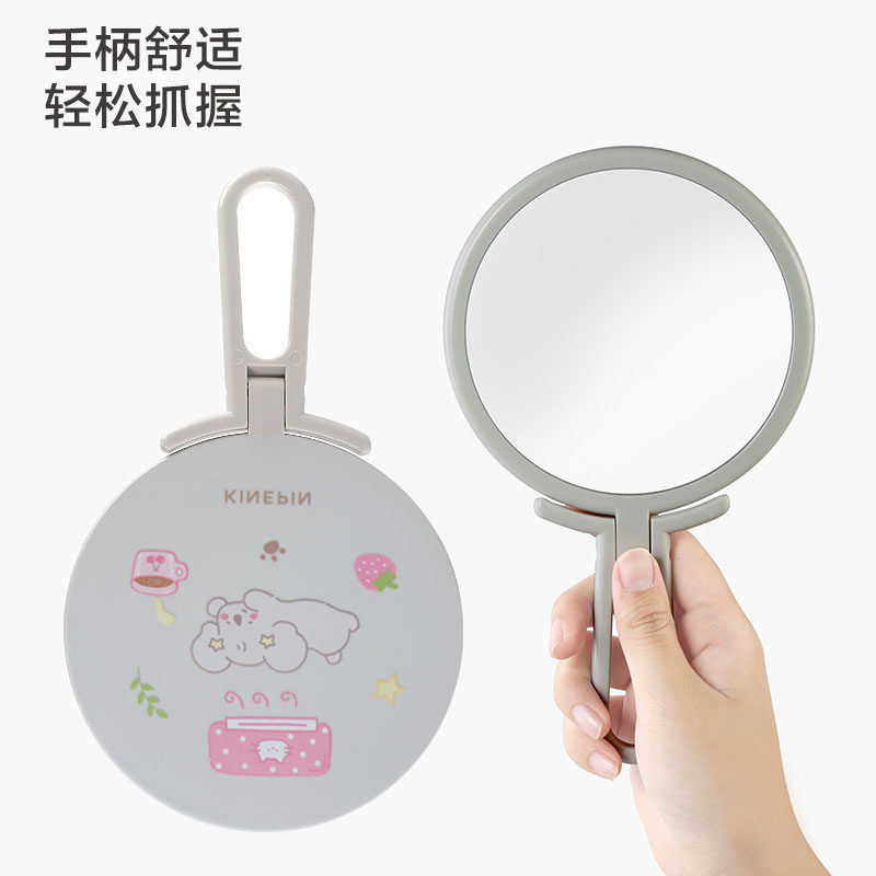 今之逸品桌面大圆镜折叠化妆镜